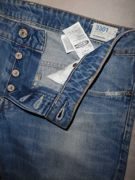 Джинси чоловічі G-Star Raw 3301 (Low Tapered) W34