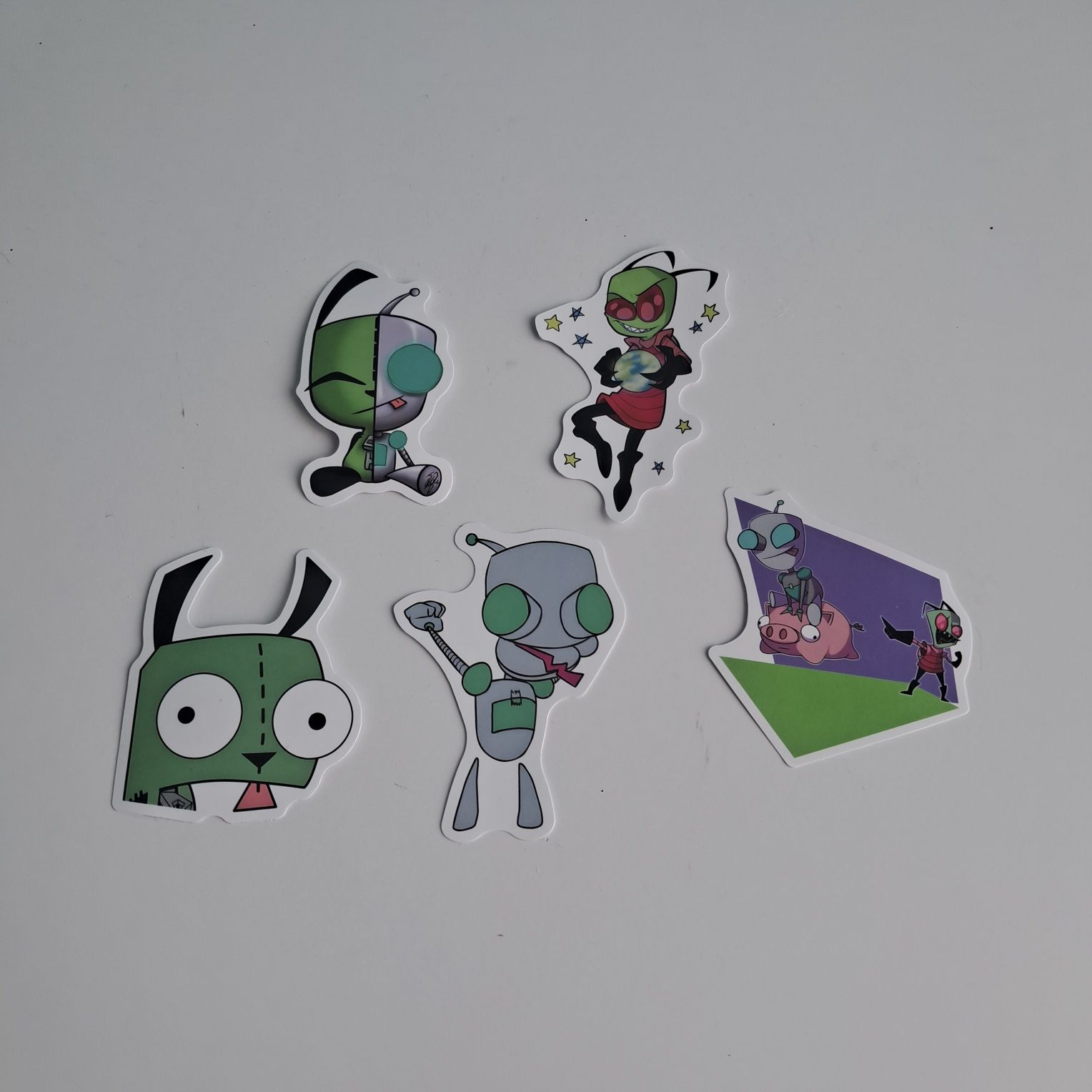 Zestaw Naklejek Invader Zim #4
