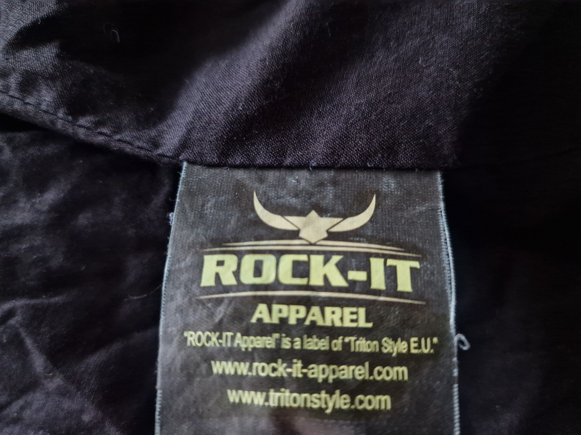 Kurtka męska skórzana jeansowa 3XL XXXL rock-it czarna skóra naturalna