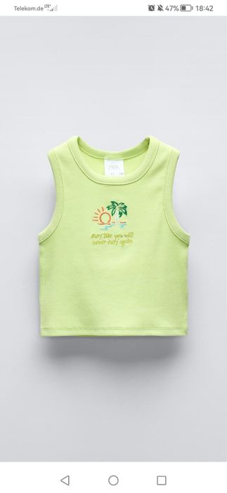 Майки , футболки zara 158 - 164 розмір . Оригінал