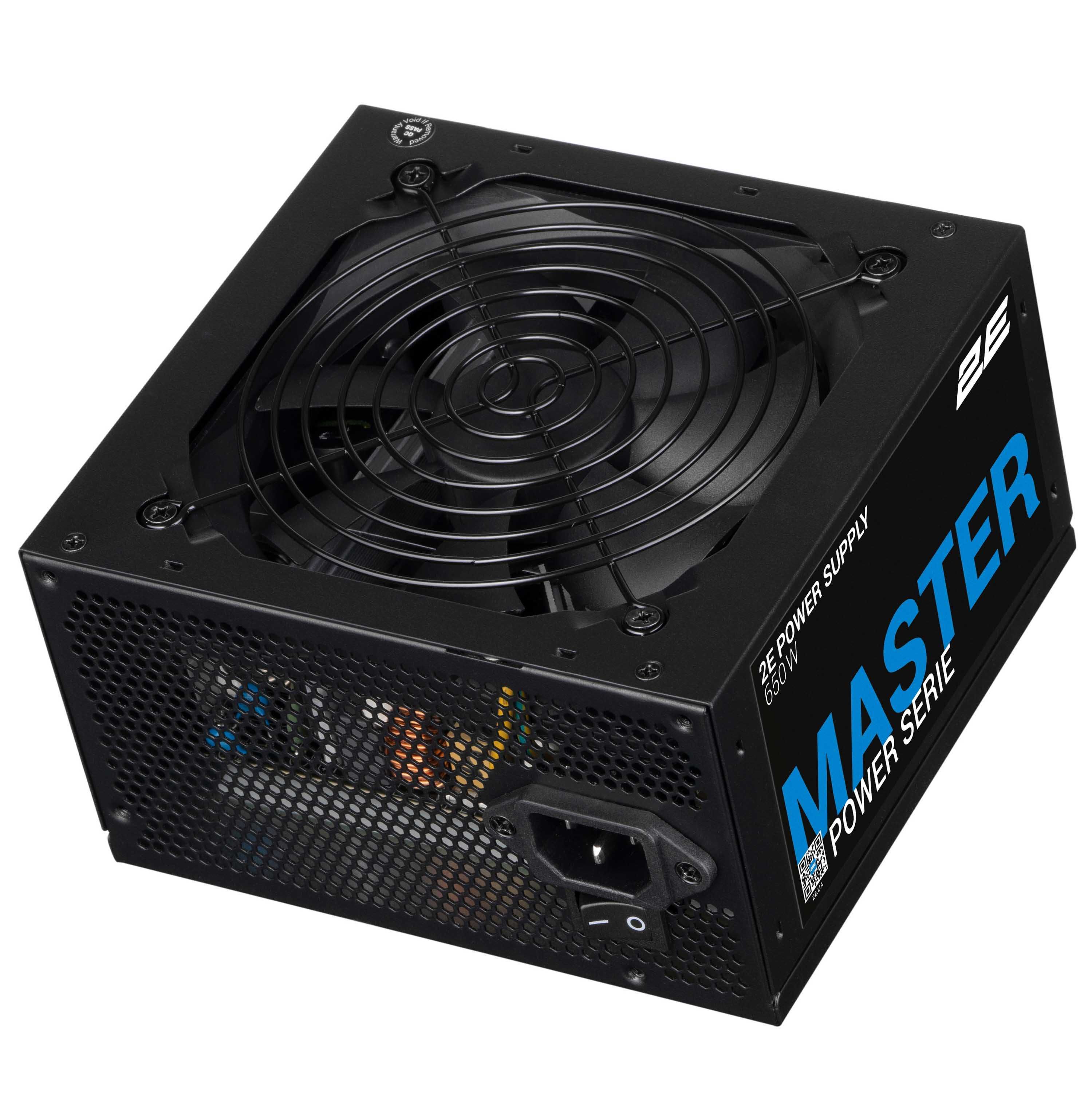 Новый блок питания 2E MASTER POWER 650Вт APFC OPP OVP SCP UVP