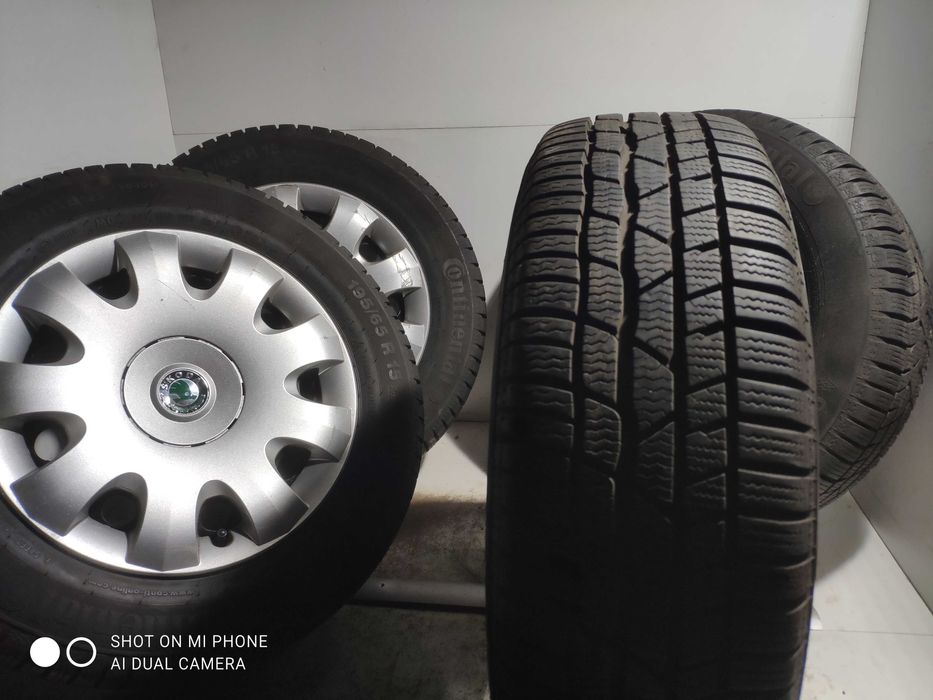 Koła opony felgi 195/65R15 zimowe 5x112 VW audi skoda zimowe komplet