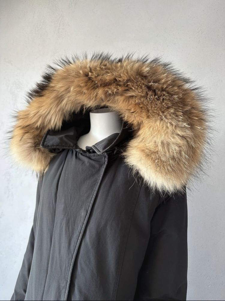 Woolrich piękna zimowa kurtka puch i pierz Roz M/L