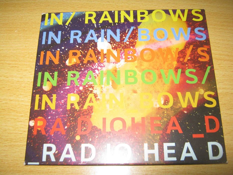 Radiohead In Rainbows CD C/2 Autocolantes