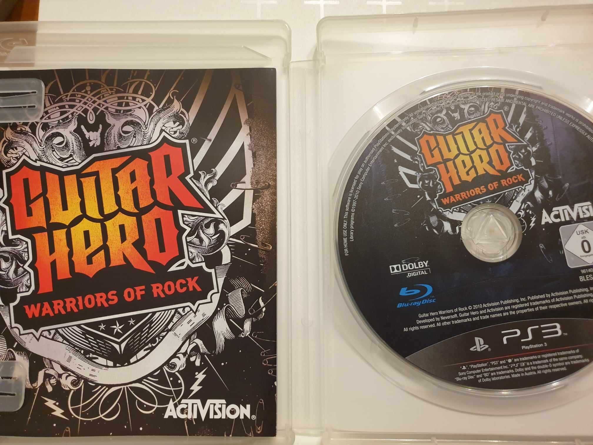 Guitar Hero Warriors of Rock PS3