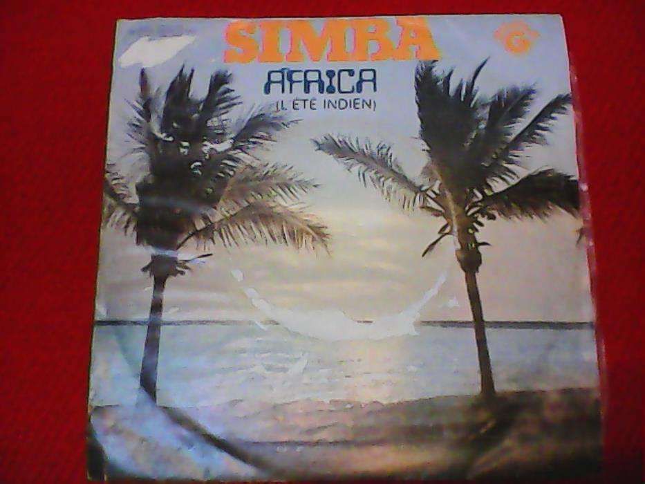 Simba - África (l´été indien), vinil single