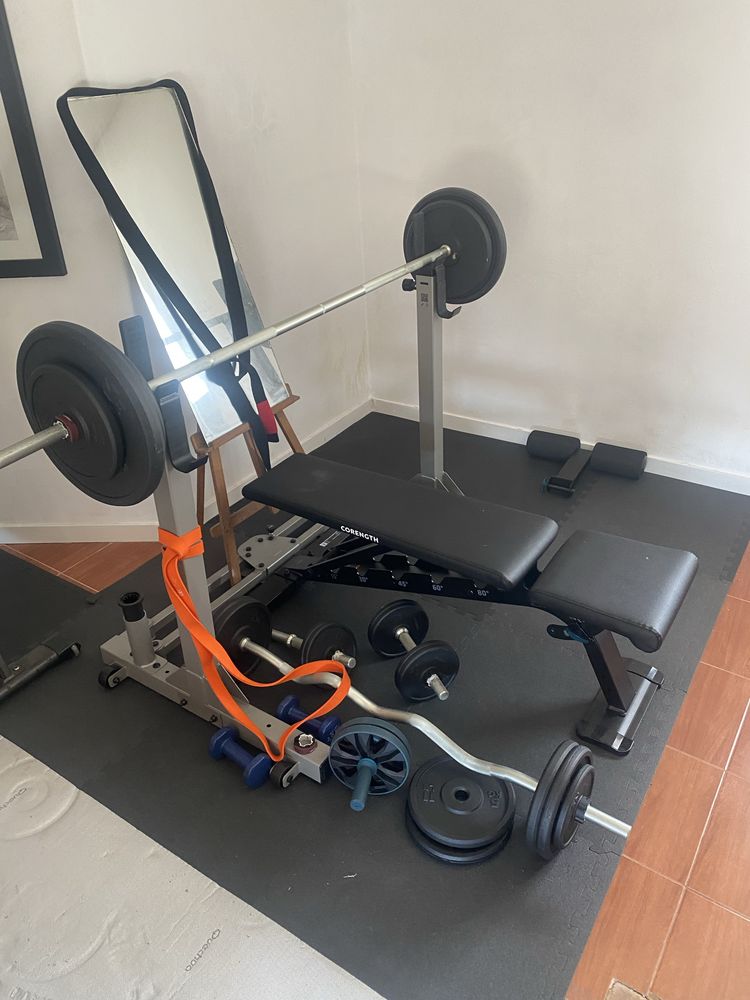 Vendo Material Ginasio (Home Gym)