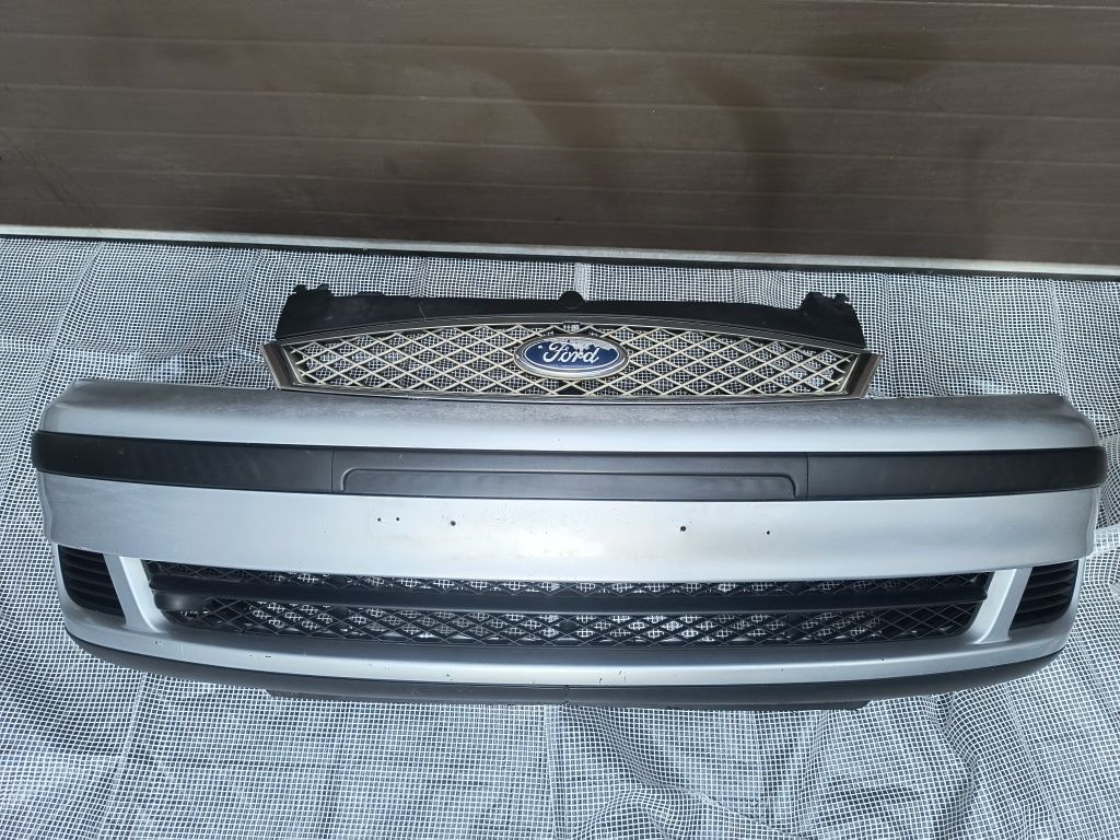 Ford Galaxy kompletny zderzak przód Lift MK1 wysyłka srebrny
