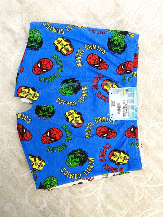 Bokserki majtki (7szt.) KAPPAHL, MARVEL, SUPER MARIO r.134/140 (NOWE)