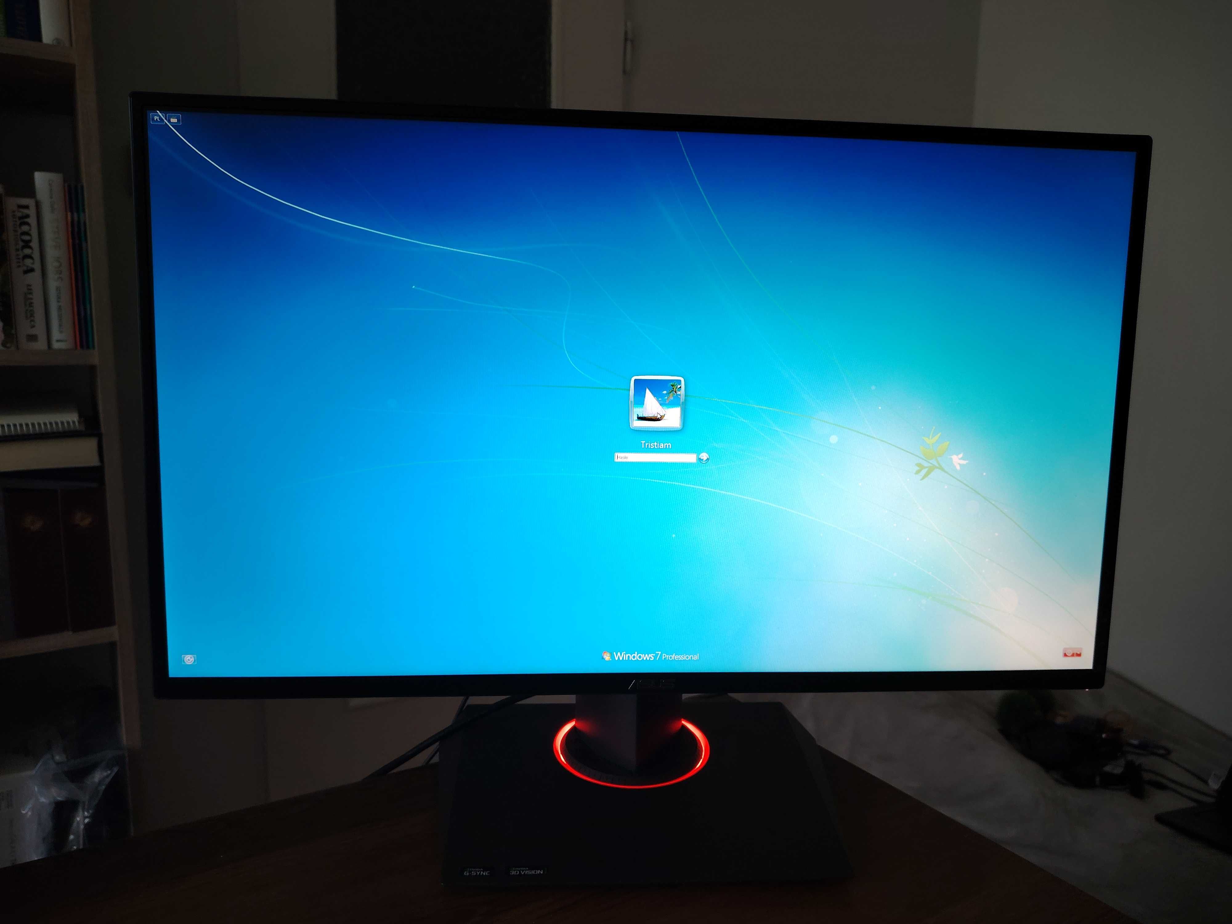 ASUS ROG SWIFT PG278Q Monitor dla graczy 27" 2K WQHD 1ms 144Hz G-SYNC