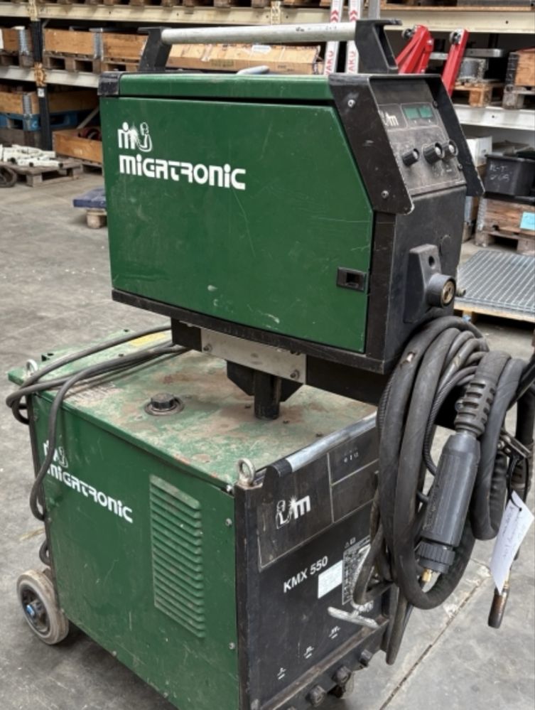 Spawarka migatronic KMX 550 z chłodzeniem