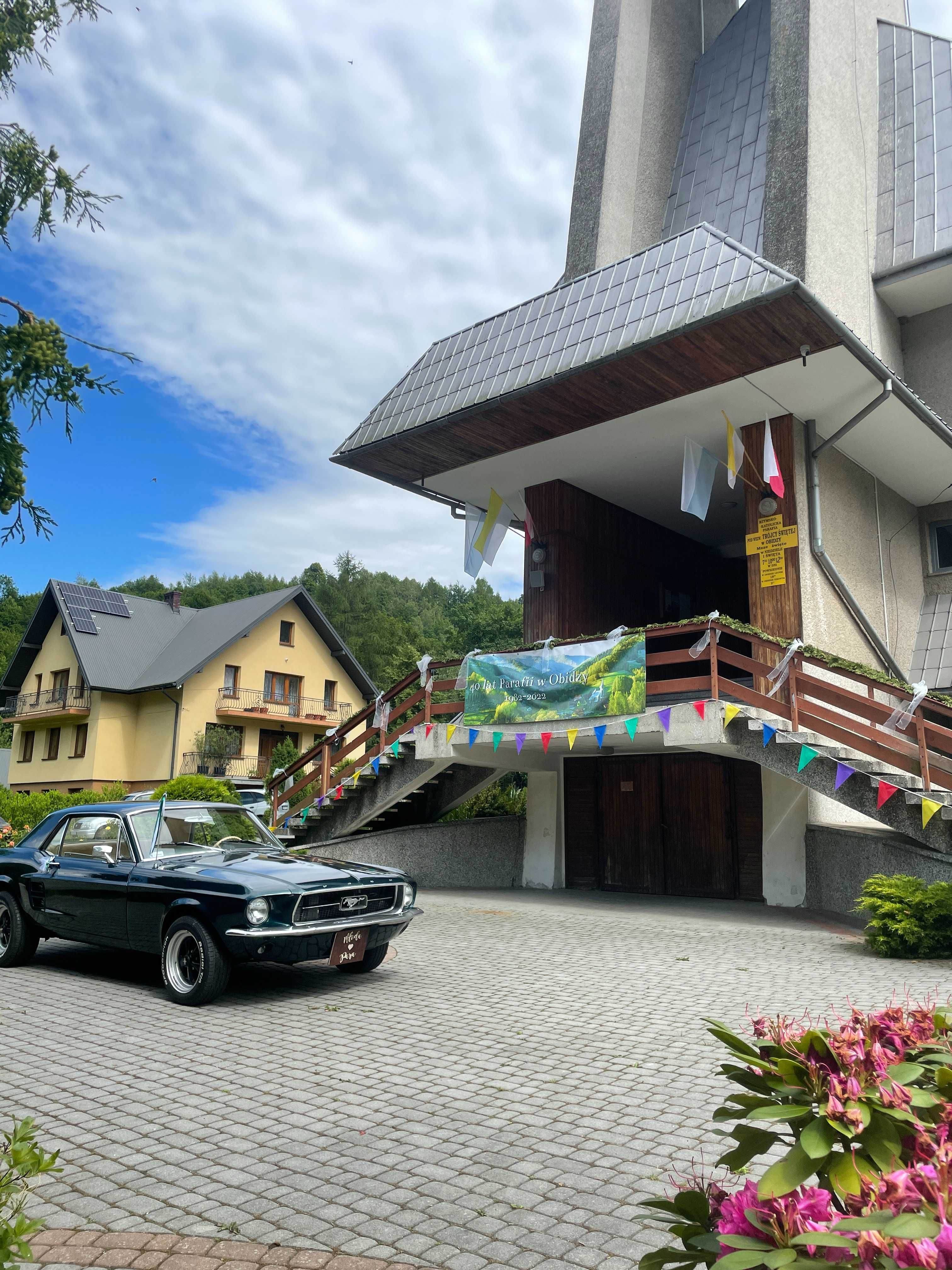 Prowadź sam ! Auto do ślubu , samochód na wesele FORD MUSTANG 1967 V8