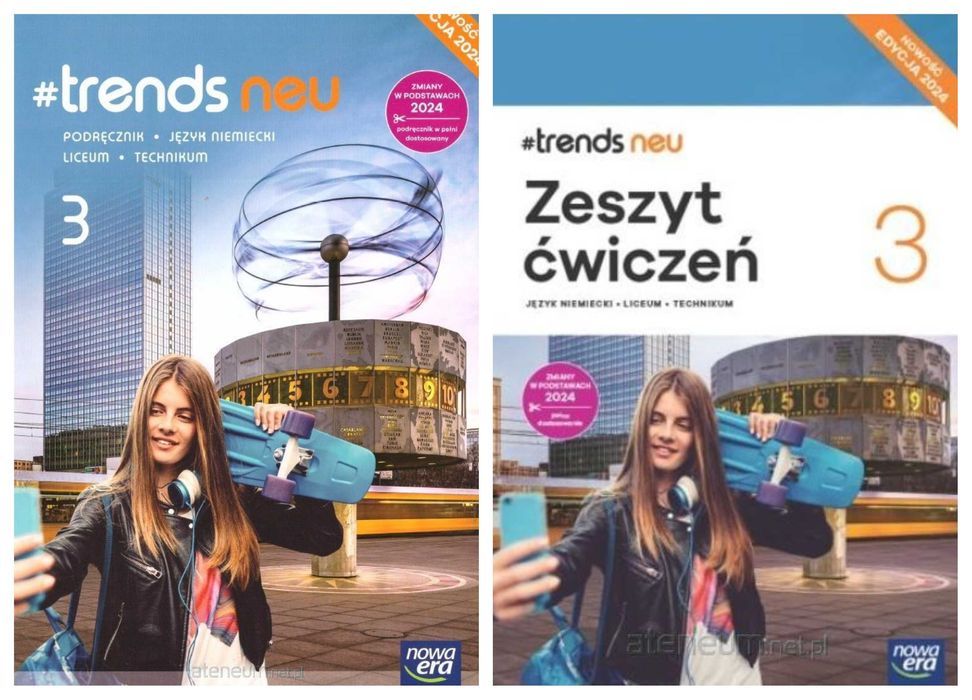 #Trends NEU 3 Podręcznik + Ćwiczenia Nowa Era EDYCJA 2024