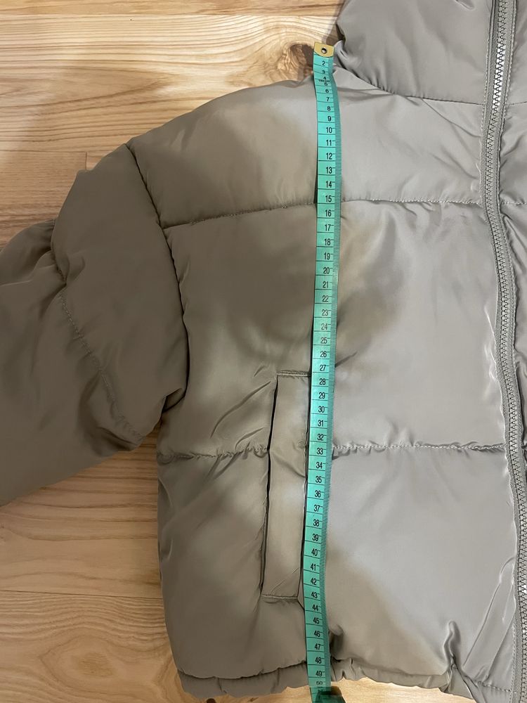 Kurtka zimowa kolor khaki