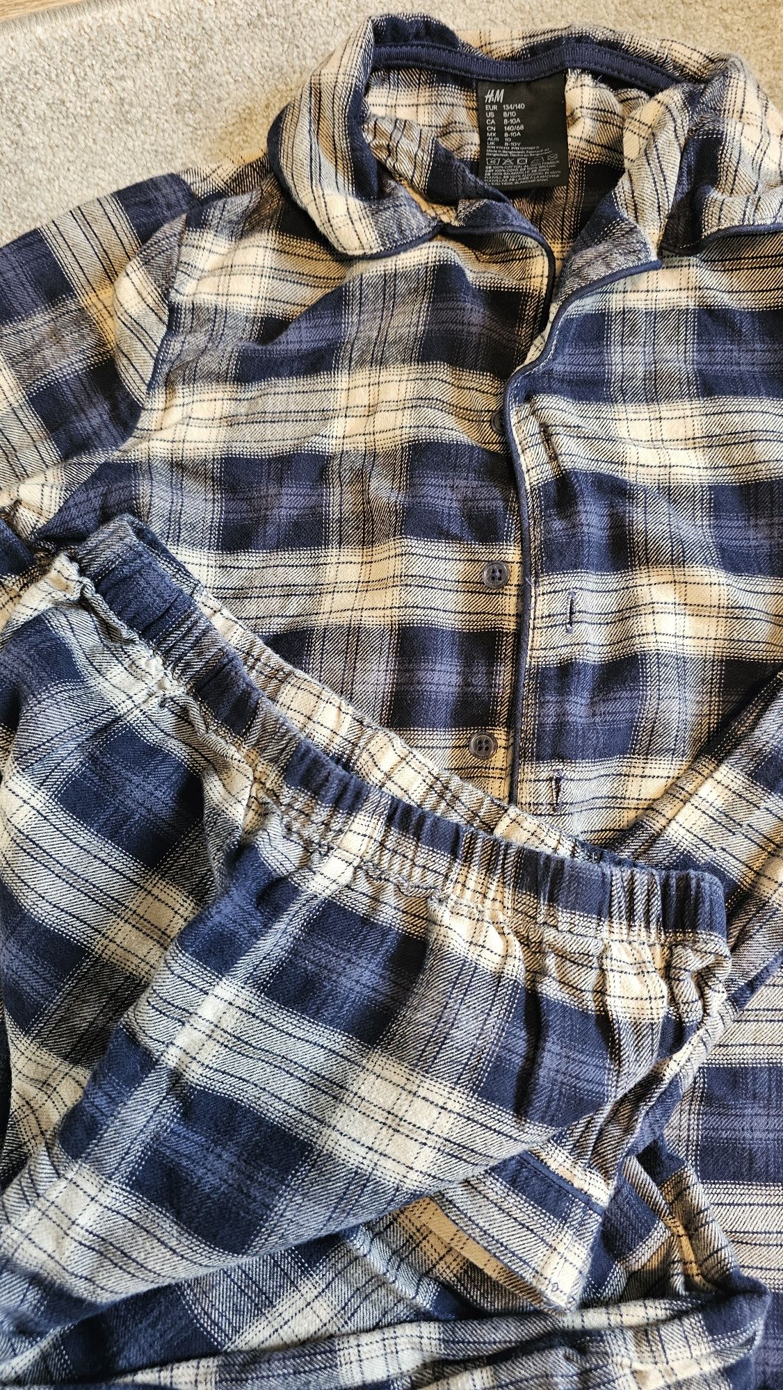Pizama dla chlopca H&M rozm 134/140