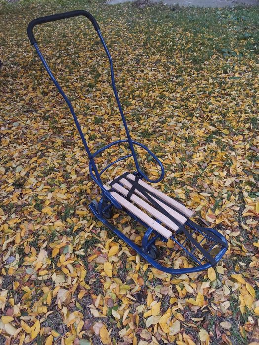 Безкоштовна доставка Санки з колесами Патріот Мрія сани