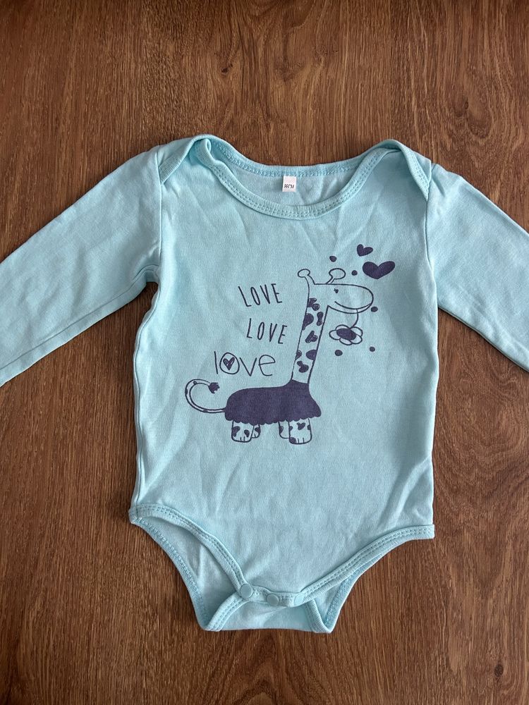 Niebieskie Body Niemowlęce 86 cm
