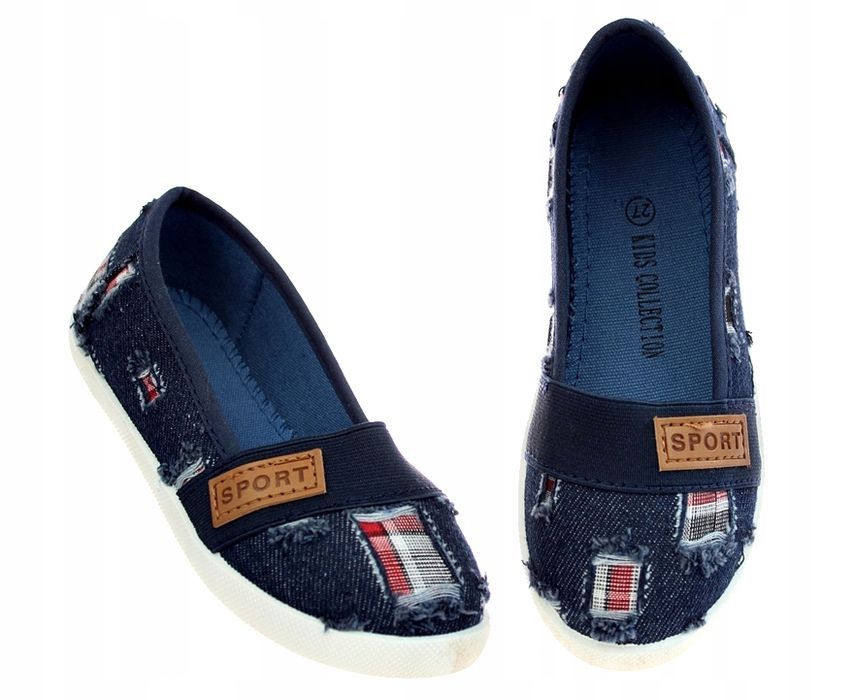 Tenisówki Buty Dziecięce Jeansowe Casual 5727 Rozmiar: 25