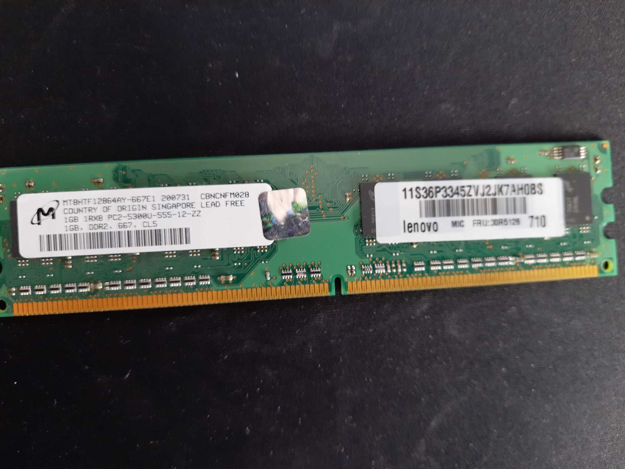 DIMM 1GB DDR2 667 PC2-5300 CL5