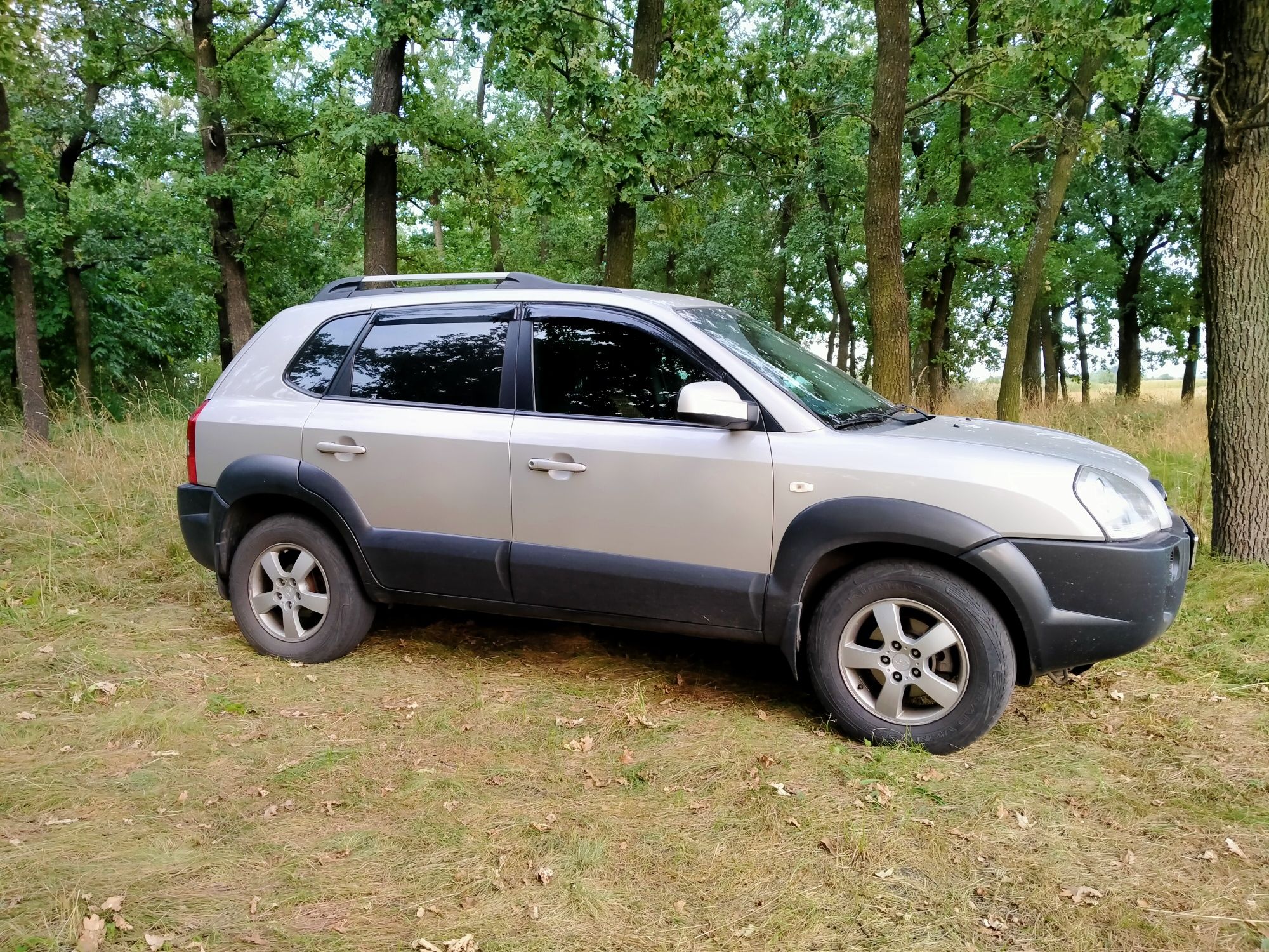 Hyundai Tucson 2007 год выпуска.