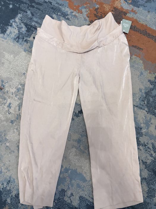 Zestaw 2 nowych par spodni ciążowych (rozm. L/XL)