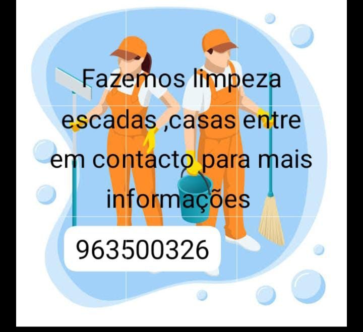 Limpezas escadas casas