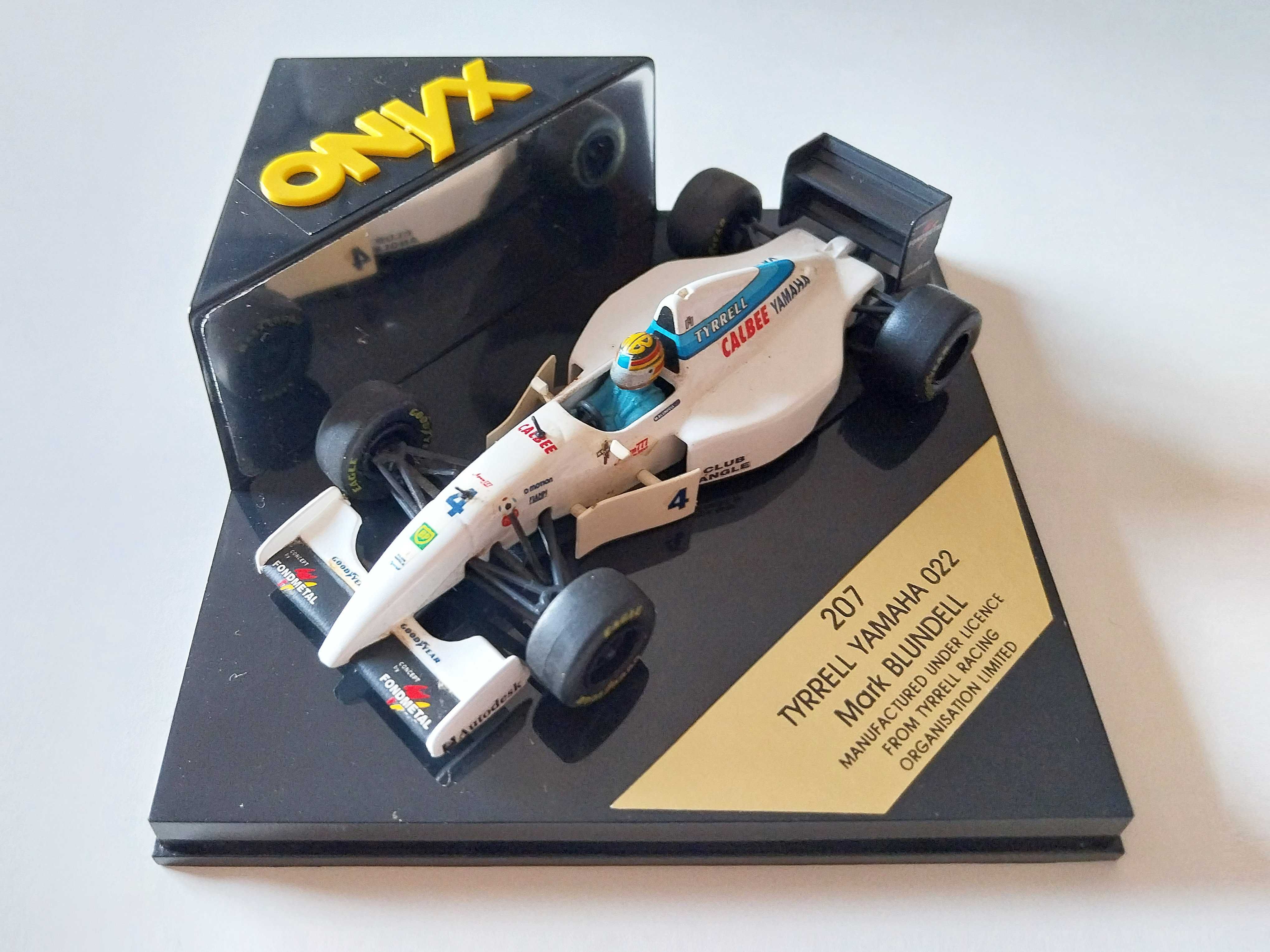 miniatura 1/43 TYRRELL 022 Mark Blundell (1994) | edição Onyx