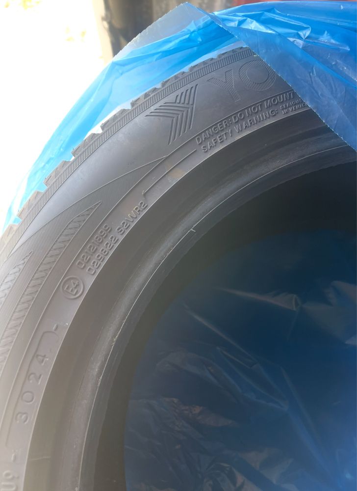 4 Opony Zimowe Yokohama 225/50/17 2024r