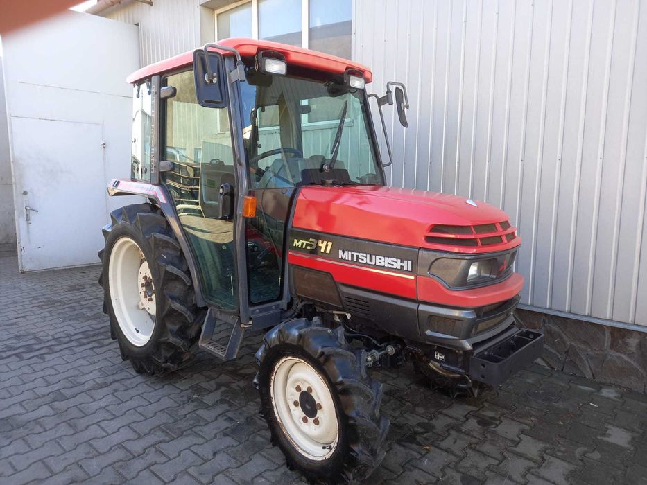 Japoński traktorek MITSUBISHI MT341 4x4 34KM Rewers Klima Wspomaganie