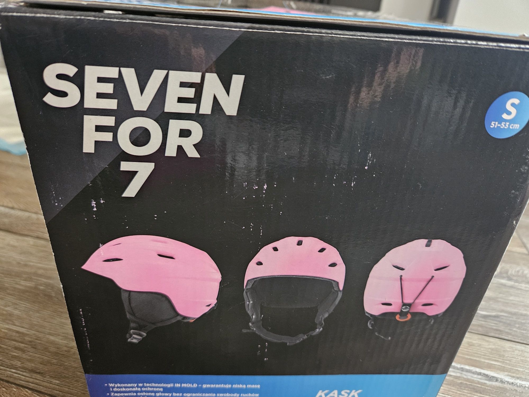 Nowy kask narciarski Seven for 7