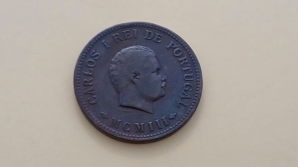 Moeda da Índia 1/2 Tanga de 1903