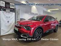 Citroën C4X e-C4 X EV136 50kWh Max Demo Dealer SalonPL Gwarancja