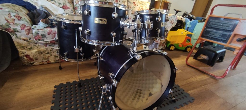 Perkusja Basix Concept mały jazzowy 18, 10, 12, 14. solidnie wykonany
