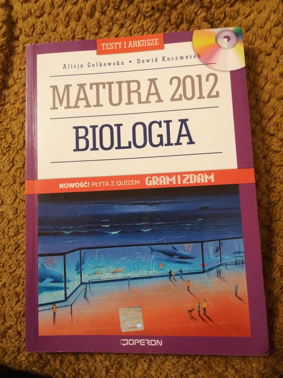 Matura biologia, operon, Kaczmarek, testy i arkusze