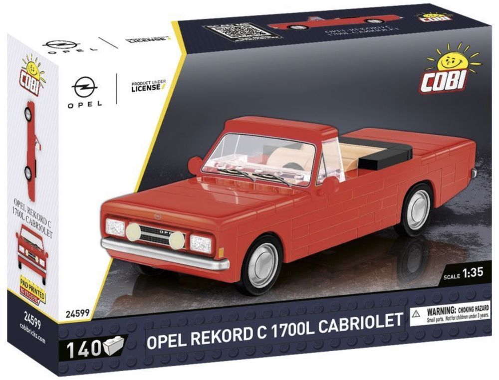 Klocki cobi 24599 Opel Rekord 1700L Cabriolet