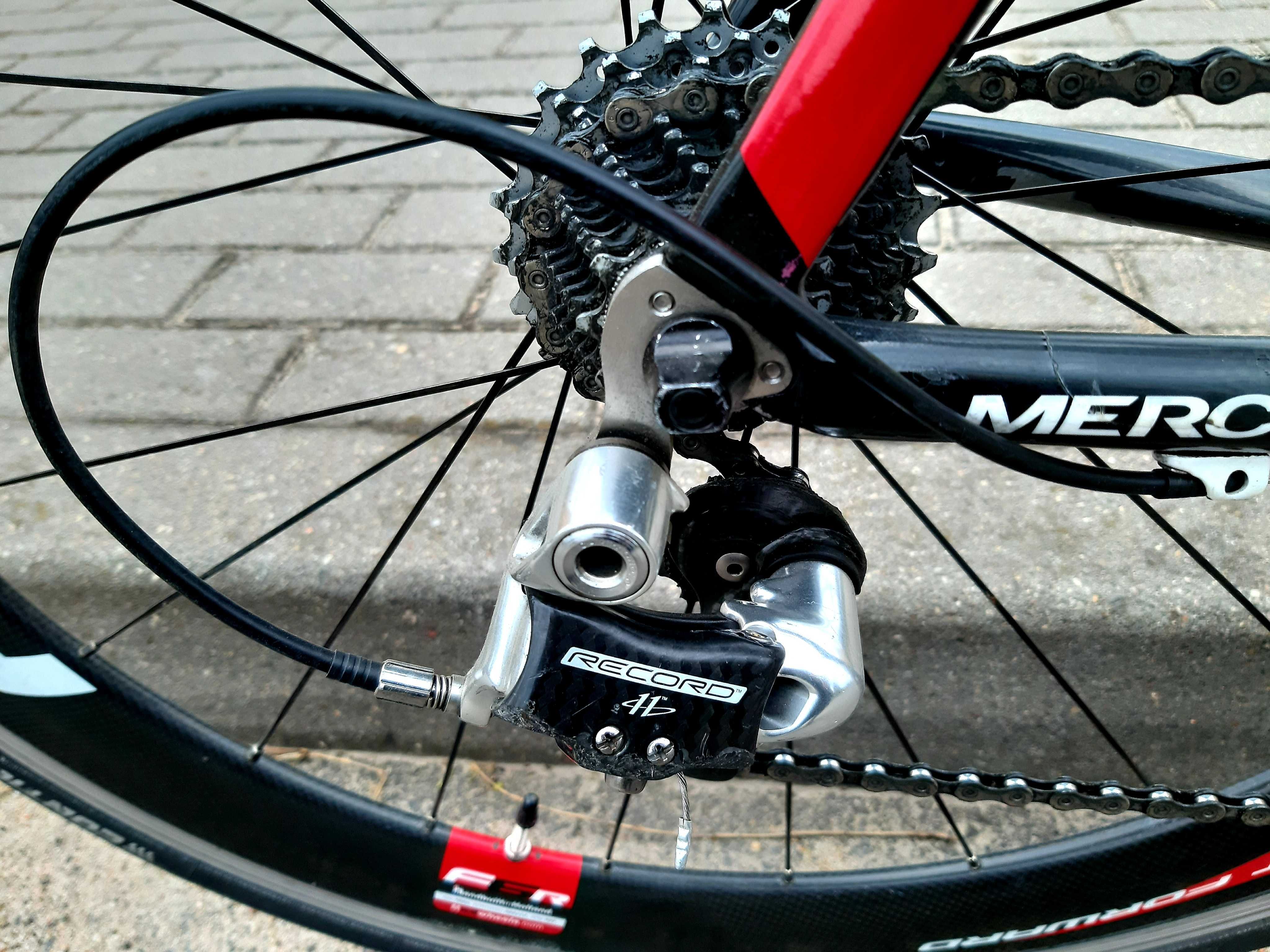 Eddy Merckx EMX-5 Campagnolo Record 2x11 carbon 7kg roz. 57