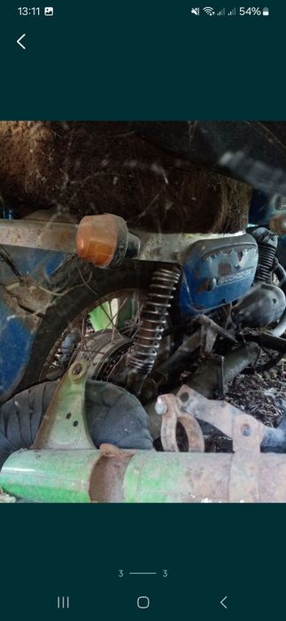 Двигун восход розібраний