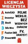 Licencje 1 rok i Wieczyste AutoDesk AutoCAD Inventor Revit 3ds FIRMAfv