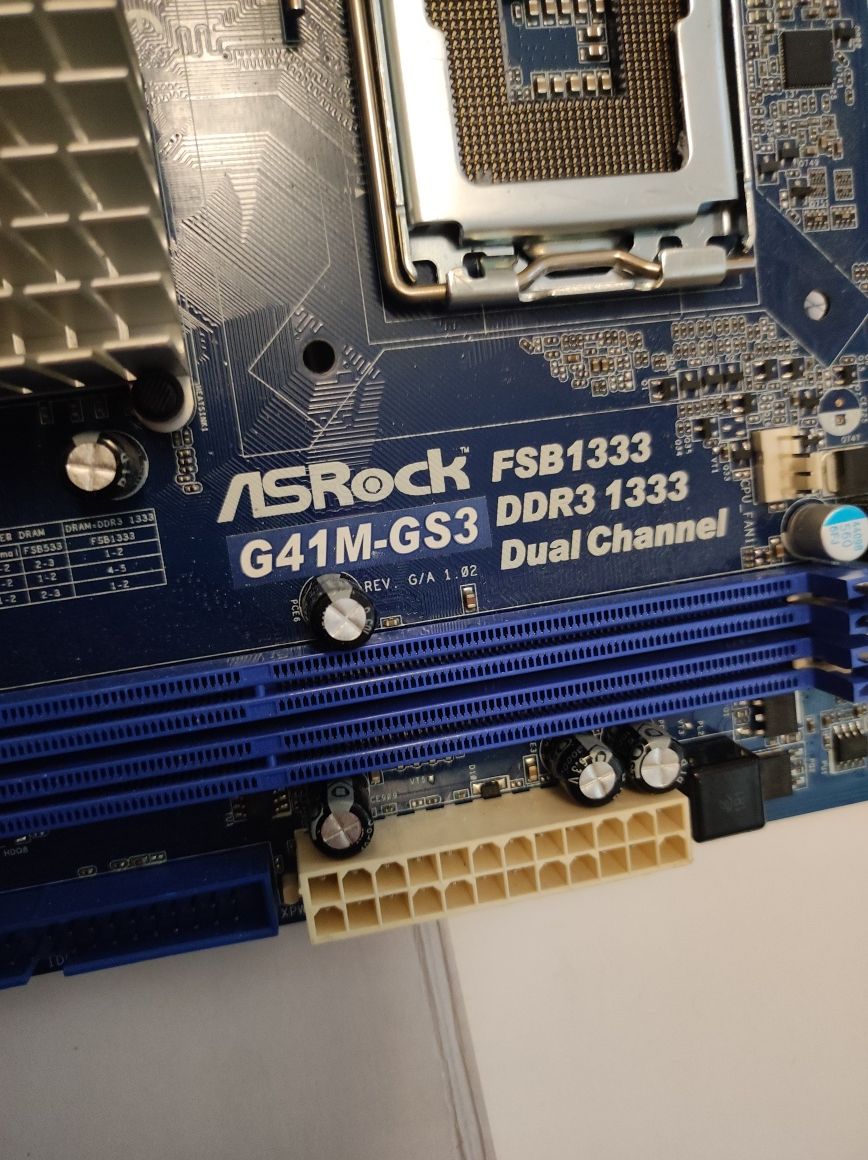 Płyt ASRock G41M-GS3 nie Testowana