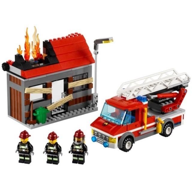 Lego 60003 пожарная машина