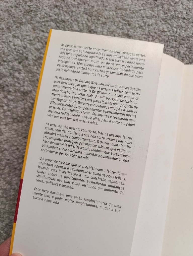O Factor Sorte: mude a sua sorte e mude a sua vida (portes incluídos)