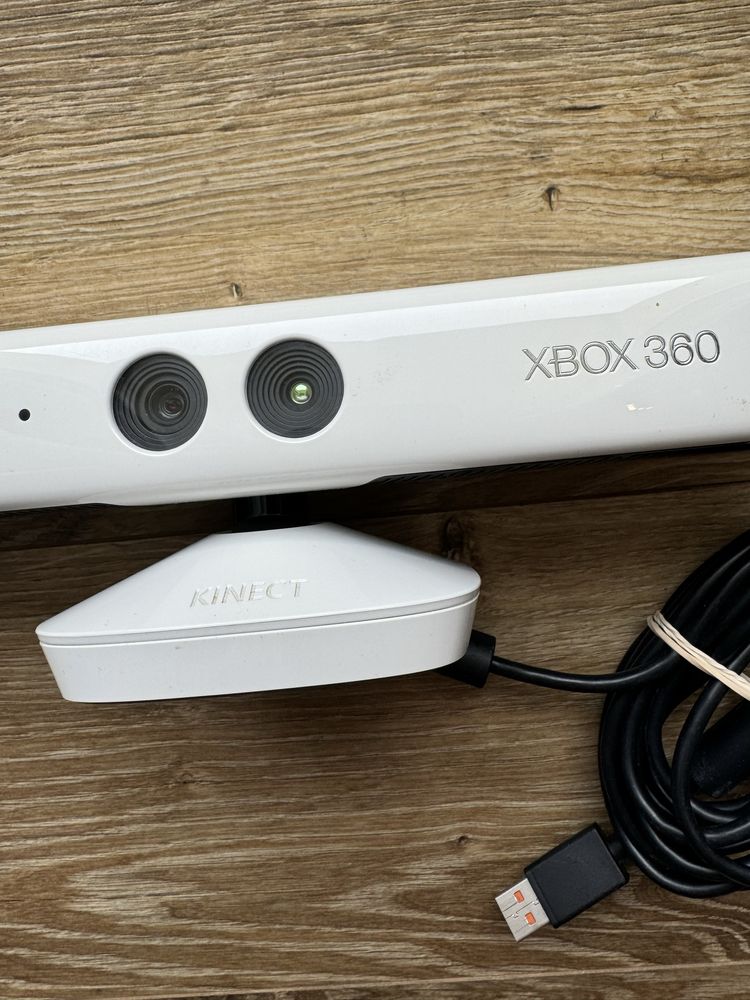 Kinect Sensor Biały Xbox 360 Xbox360 White Limitowany + Gra Adventures