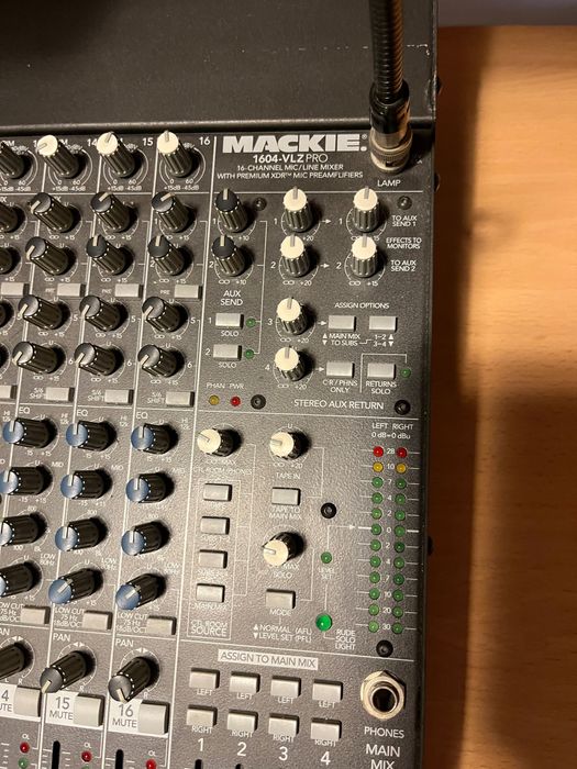 Mesa Mistura MACKIE 1604-VLZPRO