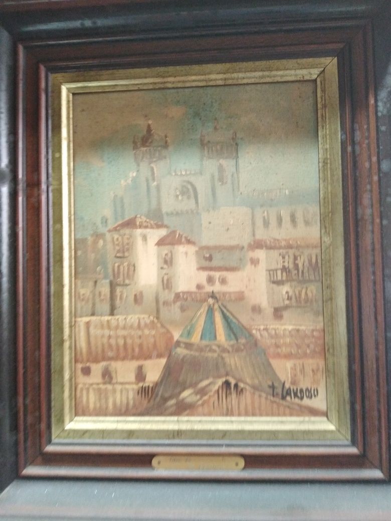 Quadro moldura tela Teixeira morgado