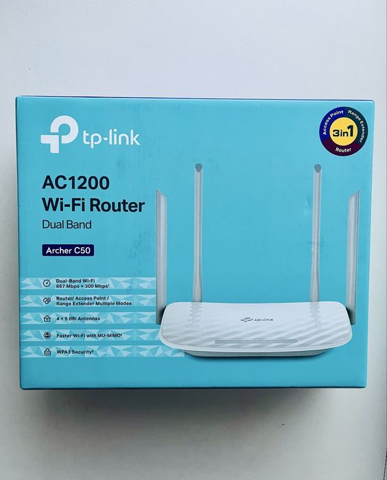 Wi-Fi роутер TP-Link Archer C50