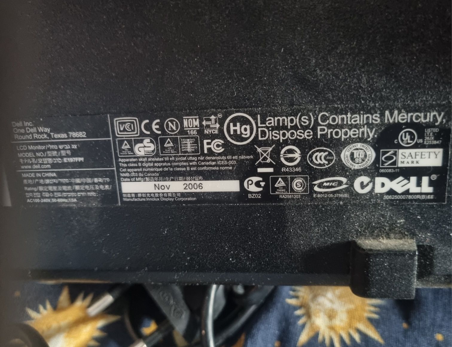 Monitor LCD Dell