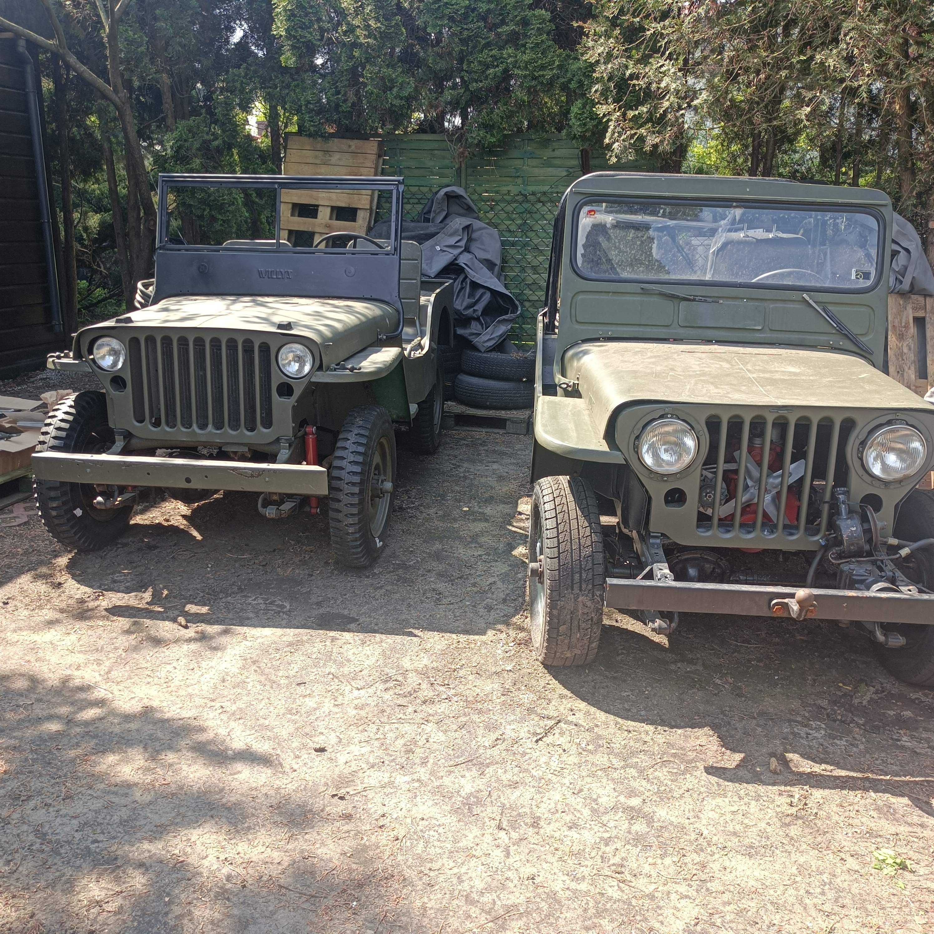 jeep willys 2x+czesci