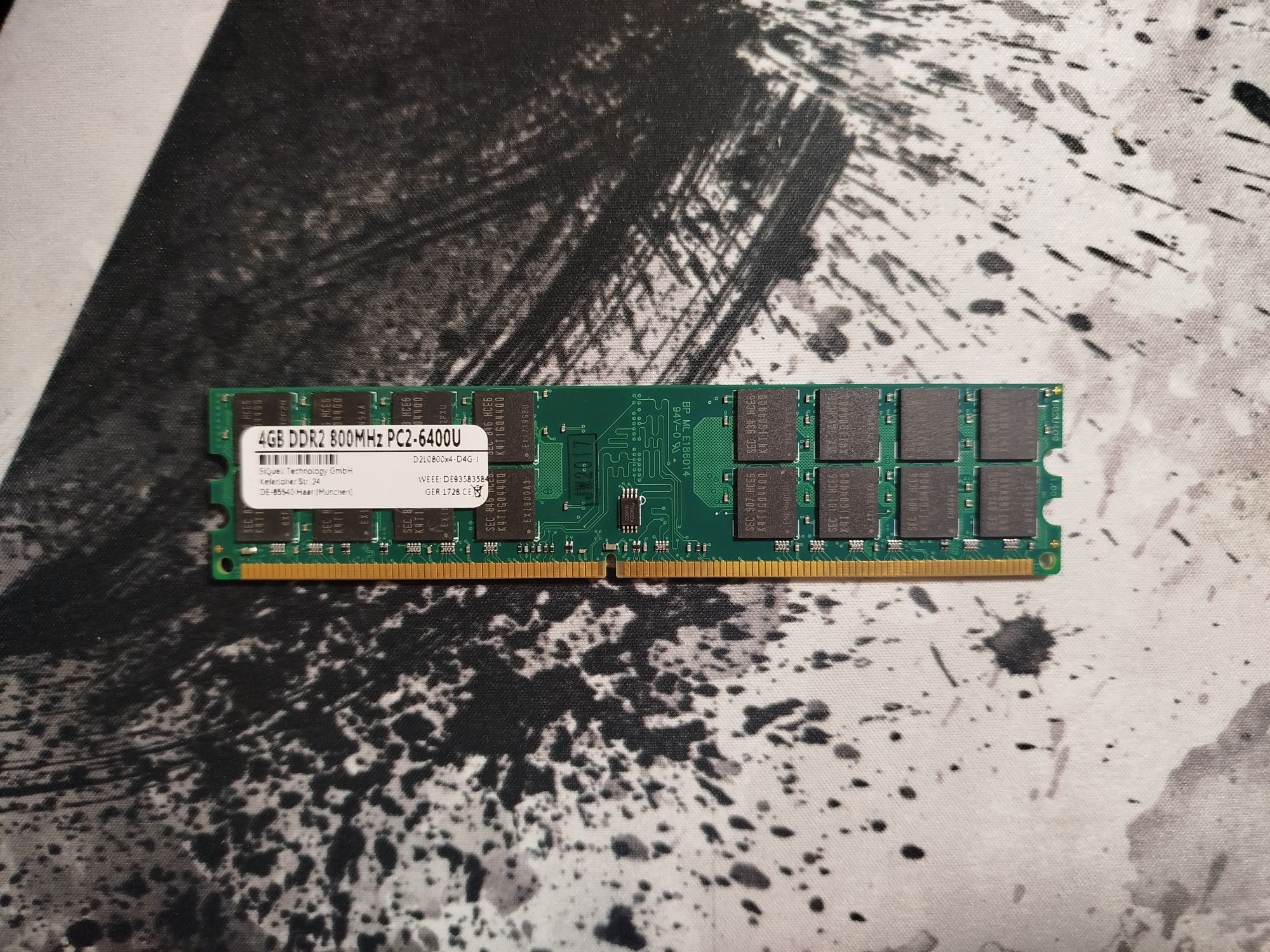 Pamięć Ram 2x4gb DDR2