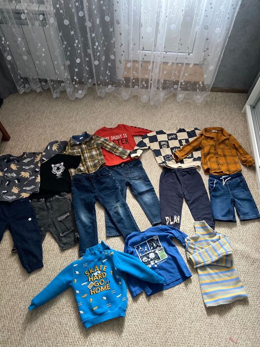 Набір речей для хлопчика 4 роки ціна за все