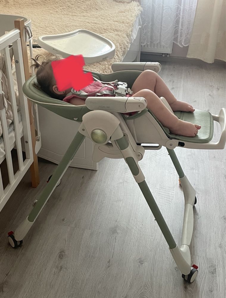 Стілець для годування, Peg-Perego Prima Pappa Follow Me (Mint)